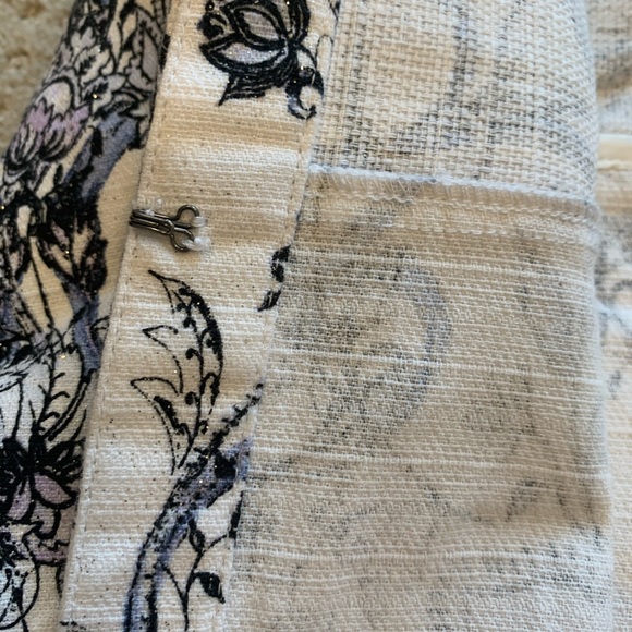 Women’s brand new Chico’s blue and white jacket size S - Picture 6 of 9